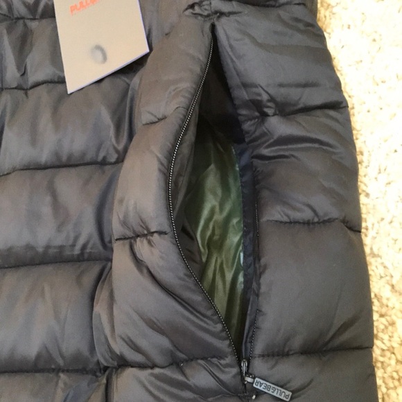 NWT! Pull & Bear large black snow jacket . - Picture 8 of 10